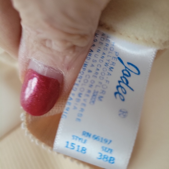 Jodee Womens Lace Cup WideUnderband Embrace Mastectomy Bra 38B 1518# NWT - Picture 8 of 8